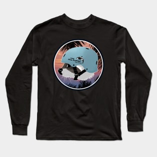 Raccon surfer Long Sleeve T-Shirt